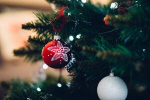 ornement sur l'arbre de Noël